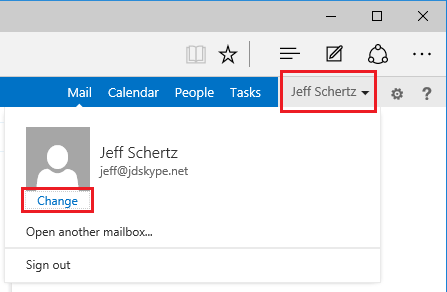 how to turn off skype for business emails